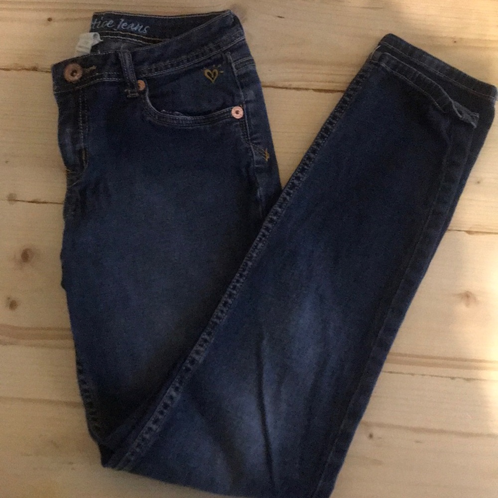 Dark wash, Justice, denim jeans
